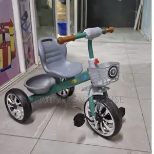 Kids Tricycle With Back Seat Support.