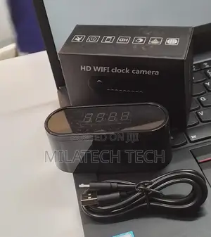 HD Mini Wifi Hidden Clock Camera