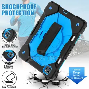 iPad Pro 4th Gen 11 Inch 2022 Shockproof Rugged Case-Blue