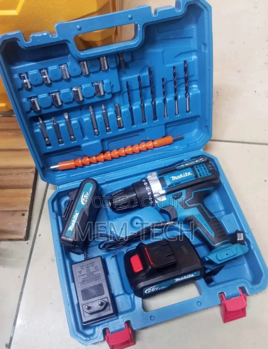 Complete Makita Cordless Drill 26v