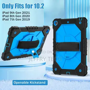 iPad 9th Gen 10.2 Inch 2021 Shockproof Protective Cover-Blue
