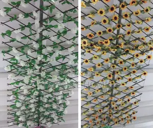 Decorated Expandable/Stretchable Green Yellow Fence