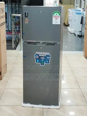 Mika 138L Double Door Top Mount Freezer Fridge MRDCD138DS