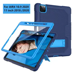 iPad Pro 1st Gen 11 Inch 2018 Heavy Duty Rugged Case,Blue