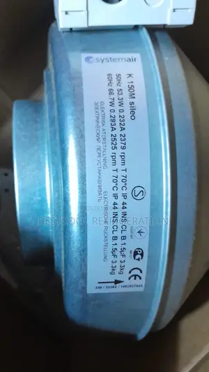 In-Line System Airduct Fan.