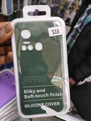 Soft Silicone Bumper Case Full-Body Protective Case-Green