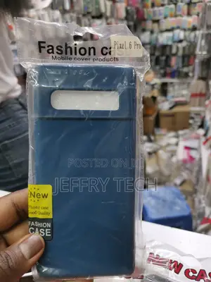 Silicone Back Cover Case for Google Pixel 6 Pro-Blue