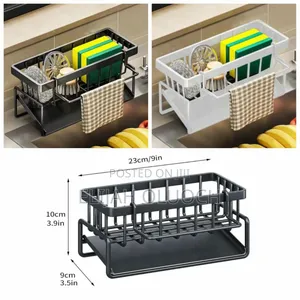 Sink Caddy With Towel Holder