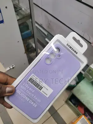 Samsung Galaxy A24 Stylish Slim Soft Silicone Case-Purple