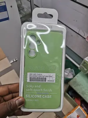 Samsung Galaxy A25 Soft Silicone Protective Case-Green