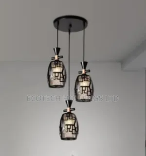 Black Globe 3 In 1 Pendant Chandelier Tf8h