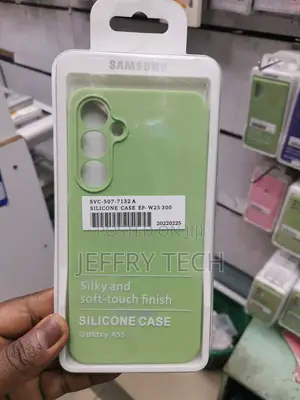 Case for Samsung Galaxy A55 Silicone Phone Case -Green