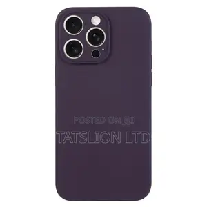 iPhone 16 Plus Silicone Case, Slim Soft Rubber Shockproof Co
