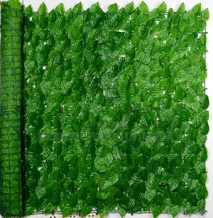 Artificial Privacy Realistic Natural-Looking Fence