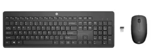 HP 230 Wireless Keyboard and Mouse Combo - Black - 18H24AA