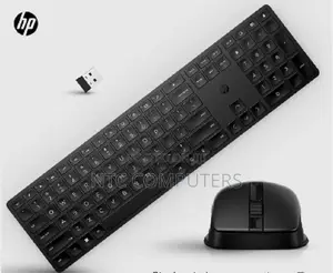 Hp 650 Wireless Keyboard and Mouse Combo - Black - 4r013aa