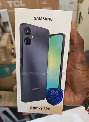 New Samsung Galaxy A06 128 GB Black