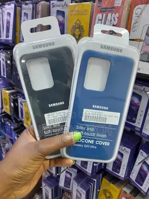 Silicone Rear Case Cover for Samsung Galaxy S20 Ultra 5G - G