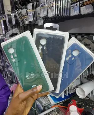 Xiaomi 12 Pro Silicone Shockproof Phone Case With [Soft Anti