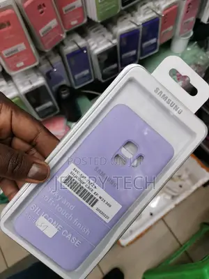 Galaxy S9 Plus Case, Liquid Silicone Gel Rubber -purple