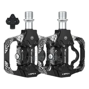 Mountain Bike SPD Self-Locking Pedals Anti-Slip Flat Pedal