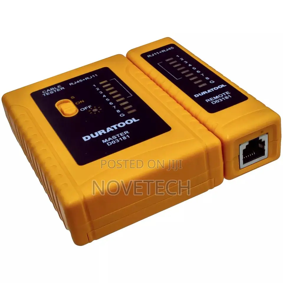 RJ45 RJ11 Cat5e Cat6 Network Lan Cable Tester Test Tool NEW