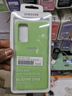 Galaxy S20 FE Case, Soft Silicone Rubber Shockproof -Green