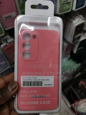 Samsung Galaxy S23 Phone Case Soft Silicone-Pink