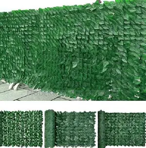 Lush Green Artificial Privacy Balcony Fence