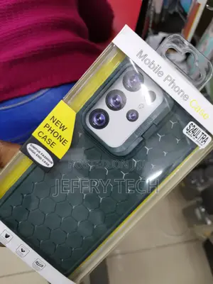Honeycomb Mesh Phone Case for Samsung S24 Ultra-Green