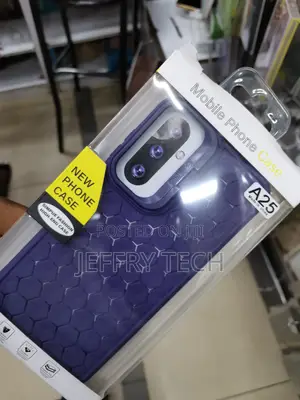 Samsung Galaxy A25 Honeycomb Shockproof Case-Purple