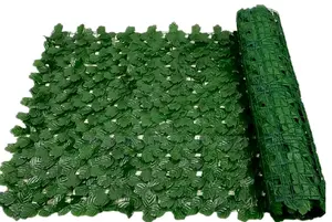 Dark Green Ivy Privacy Fence