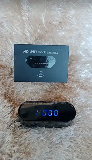 Hidden Spy Wifi Camera With Clock Full Hd