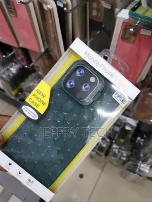 iPhone 14 Pro Max Honeycomb Case Antiscrach Tpu-Green