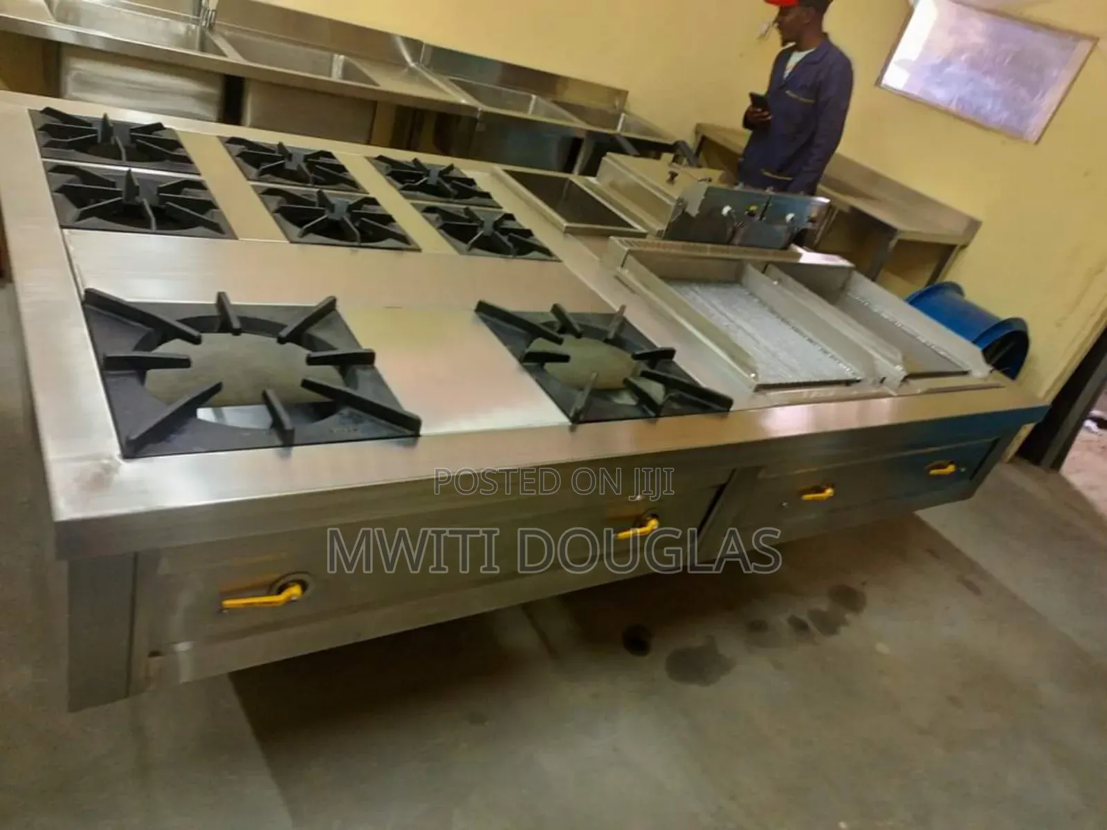 Fine Eight Burners Combine Unit