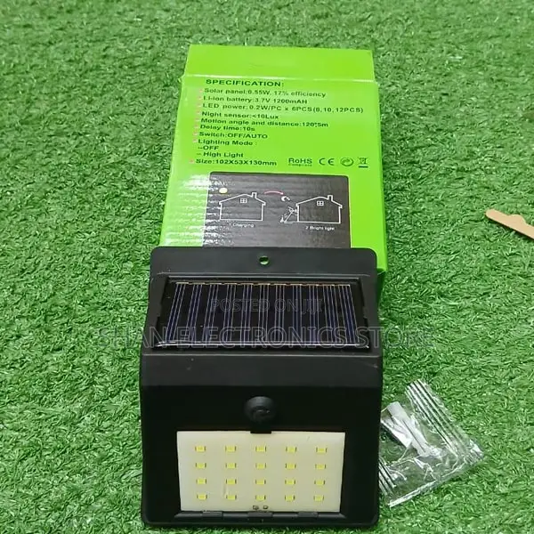 Solar Security Light for Garden, Fence, Patio, Deck, Yard,