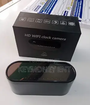 Indoor Smart Full HD Wifi Clock Hidden Spy Camera
