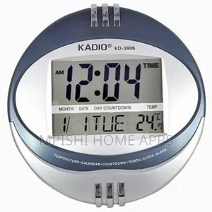 Kadio Digital Wall Clock