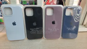iPhone 12/12pro Silicone Back Case Available.