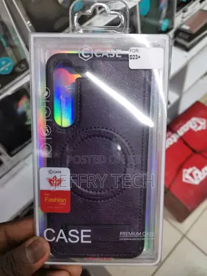 Magsafe Shockproof Cover for Samsung Galaxy S23 Plus-Purple