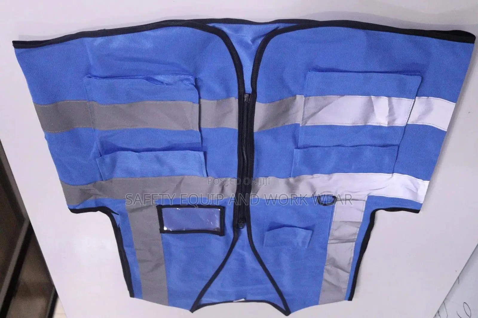 Executive Reflective Vest - Bermuda Blue