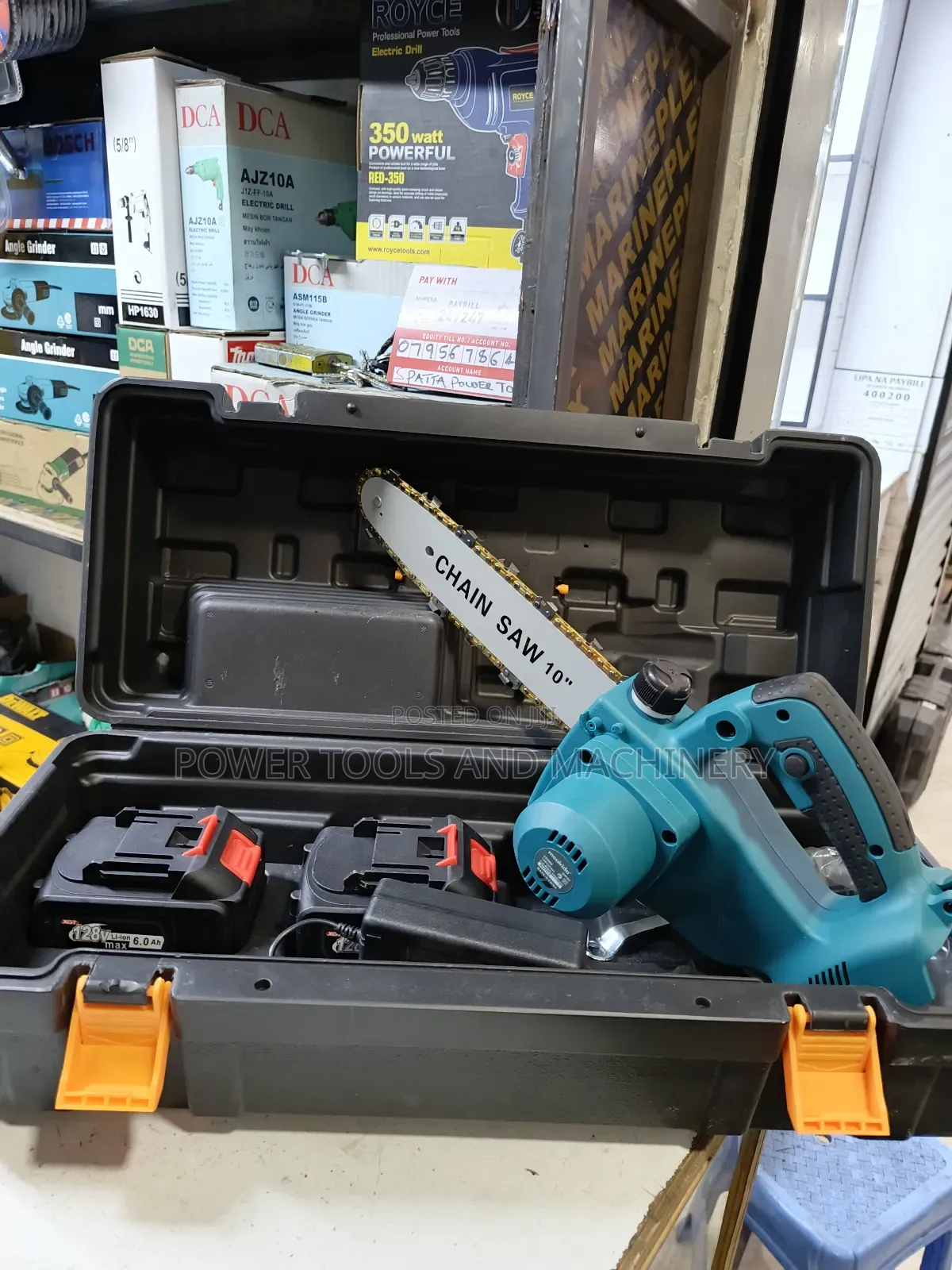 10" Cordless Chainsaw / Cordless Powersaw