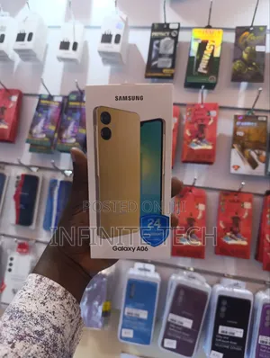 New Samsung Galaxy A06 64 GB Black