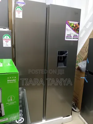 Roch RFR-540sbw-B 480l Side by Side Fridge