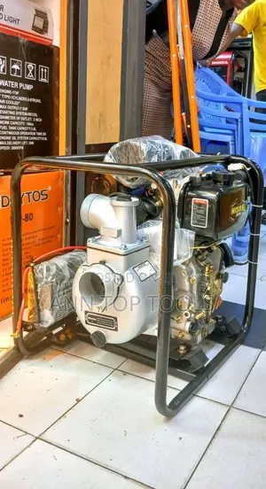 Hisaki Diesel Water Pump 3 Inch Key Start Normal Pressure