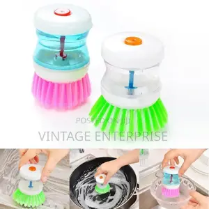 *Dish Wash With Auto Soap Press*