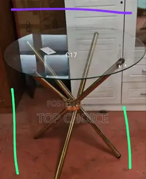 Glass Round Table