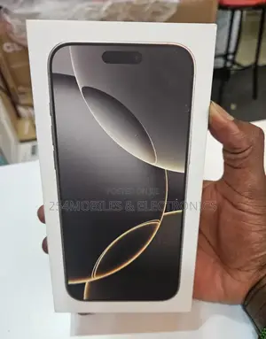 New Apple iPhone 16 Pro Max 256 GB Silver