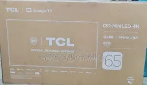 TCL 65 “ Qd- Miniled Google Tv C755