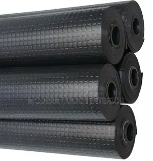 PVC Black Coin Carpets